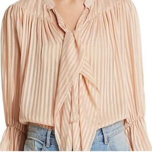 Alice + Olivia | Tops Danika Striped Tieneck